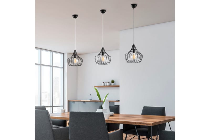 Kattovalaisin Benro Musta - Musta - Valaistus - Sisävalaistus & lamput - Ikkunavalaisimet - Ikkunavalaisin riippuva