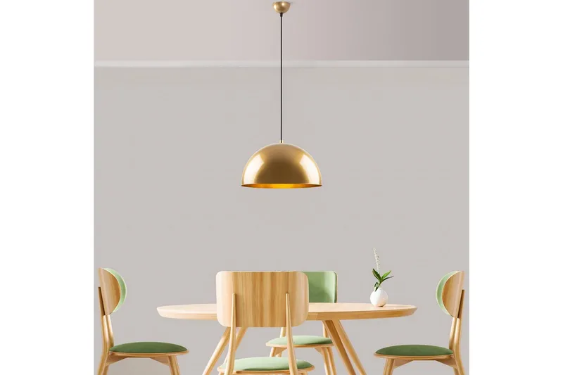 Kattovalaisin Brena Kulta Yksi Kanta - 40 x 40 x 116 cm - Valaistus - Sisävalaistus & lamput - Ikkunavalaisimet - Ikkunavalaisin riippuva