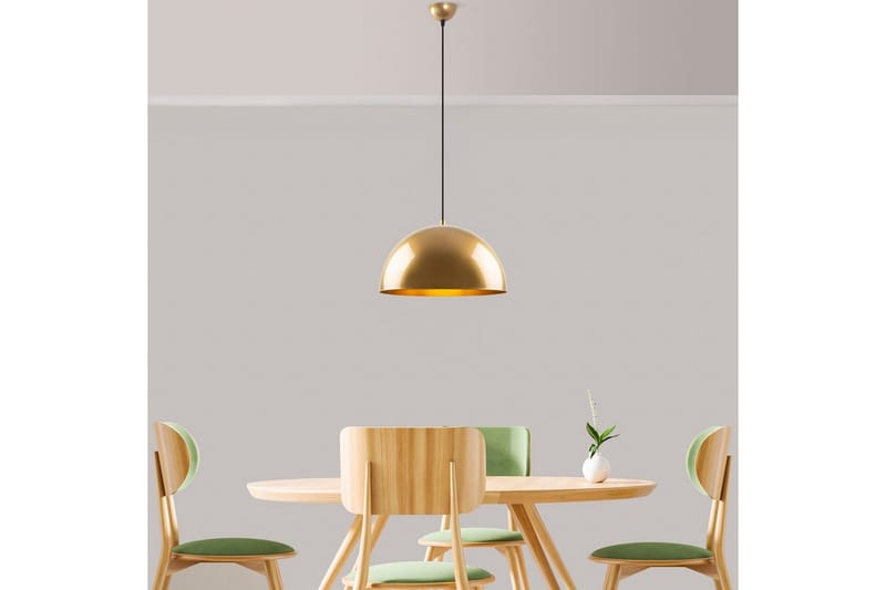 Kattovalaisin Brena Kulta Yksi Kanta - 40 x 40 x 116 cm - Valaistus - Sisävalaistus & lamput - Ikkunavalaisimet - Ikkunavalaisin riippuva