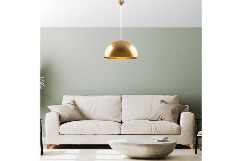 Kattovalaisin Brena Kulta Yksi Kanta - 50 x 50 x 121 cm - Valaistus - Sisävalaistus & lamput - Ikkunavalaisimet - Ikkunavalaisin riippuva