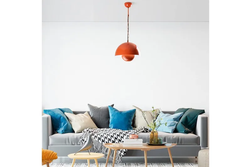 Kattovalaisin Brena Yksi Kanta Oranssi - Oranssi - Valaistus - Sisävalaistus & lamput - Ikkunavalaisimet - Ikkunavalaisin riippuva