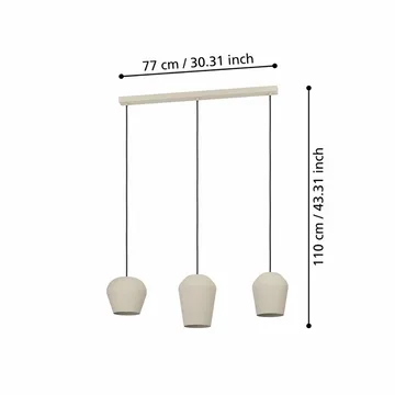Kattovalaisin Cambaito - 19,5 cm - Valaistus - Sisävalaistus & lamput - Ikkunavalaisimet - Ikkunavalaisin riippuva
