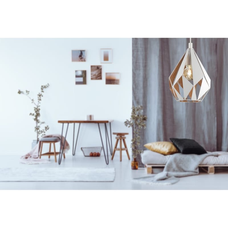 Kattovalaisin Carlton - 20,5 cm - Valaistus - Sisävalaistus & lamput - Ikkunavalaisimet - Ikkunavalaisin riippuva