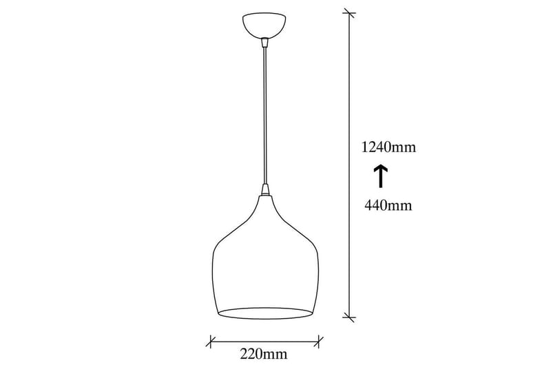 Kattovalaisin Chichela Yksi Musta - Musta - Valaistus - Sisävalaistus & lamput - Ikkunavalaisimet - Ikkunavalaisin riippuva
