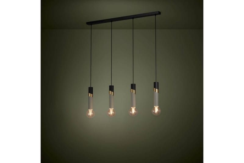 Kattovalaisin Eglo Cedral Musta/Messinki neljällä Lampulla - Valaistus - Sisävalaistus & lamput - Ikkunavalaisimet - Ikkunavalaisin riippuva