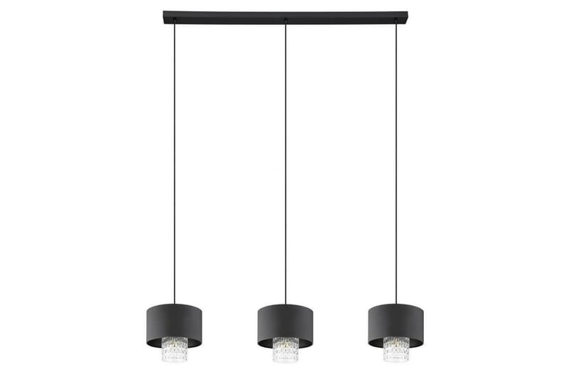 Kattovalaisin Eglo Sapuara Musta Kristalli 3 Lampulla - Valaistus - Sisävalaistus & lamput - Ikkunavalaisimet - Ikkunavalaisin riippuva