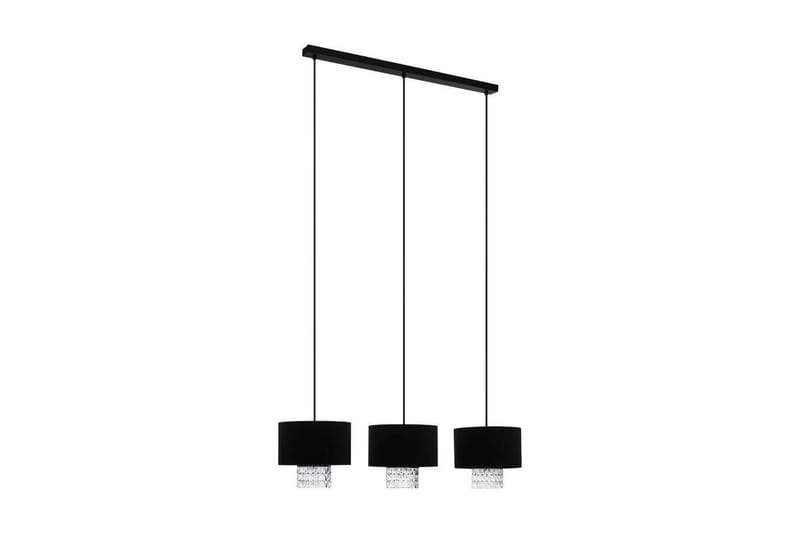 Kattovalaisin Eglo Sapuara Musta Kristalli 3 Lampulla, undefined