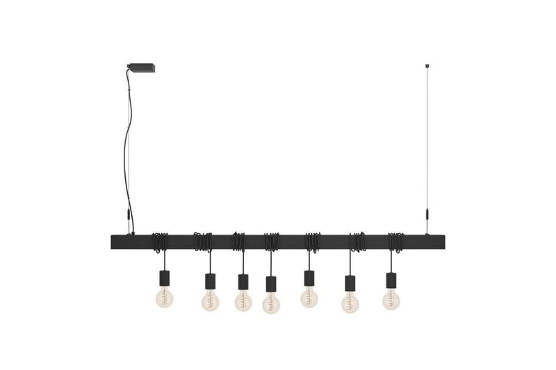 Kattovalaisin Eglo Townshend-B Musta 7 Lamppua - 7 Lamppua - Valaistus - Sisävalaistus & lamput - Ikkunavalaisimet - Ikkunavalaisin riippuva