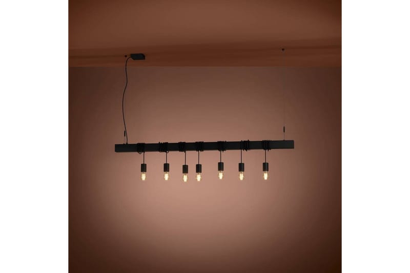 Kattovalaisin Eglo Townshend-B Musta 7 Lamppua - 7 Lamppua - Valaistus - Sisävalaistus & lamput - Ikkunavalaisimet - Ikkunavalaisin riippuva