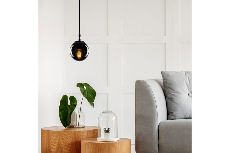 Kattovalaisin Giuseppe Musta / Savu - Musta / Savu - Valaistus - Sisävalaistus & lamput - Ikkunavalaisimet - Ikkunavalaisin riippuva