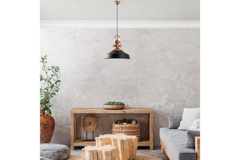 Kattovalaisin Käsityö Musta - Musta - Valaistus - Sisävalaistus & lamput - Ikkunavalaisimet - Ikkunavalaisin riippuva