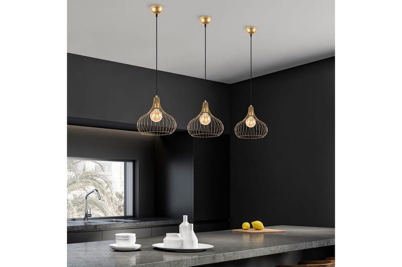 Kattovalaisin Kiron Kiiltävä Kulta - Kiiltävä Kulta - Valaistus - Sisävalaistus & lamput - Ikkunavalaisimet - Ikkunavalaisin riippuva