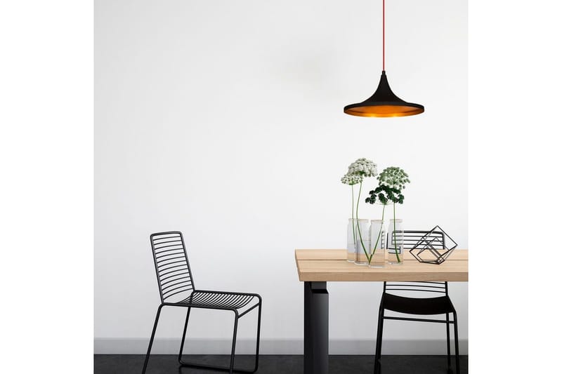 Kattovalaisin Mangol Musta / Punainen Halkaisija: 35 cm - Tummanpunainen/Musta - Valaistus - Sisävalaistus & lamput - Ikkunavalaisimet - Ikkunavalaisin riippuva