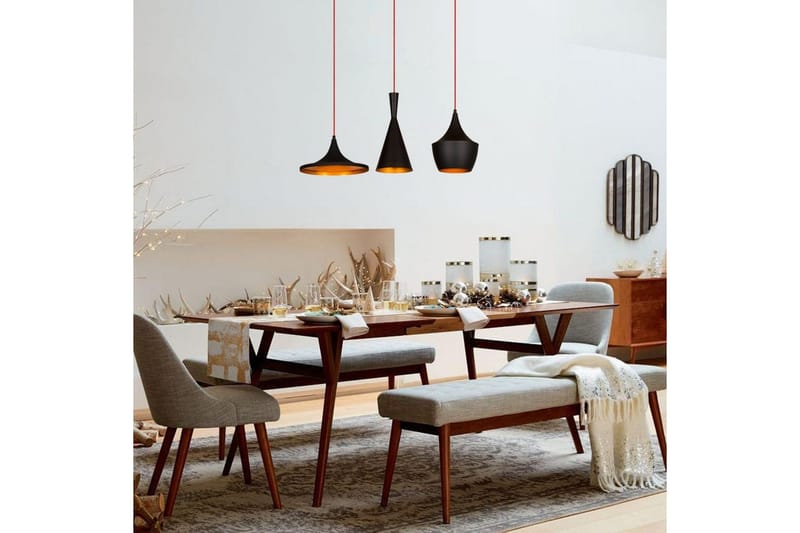 Kattovalaisin Mangol Setti Musta / Kulta - Kulta/Musta - Valaistus - Sisävalaistus & lamput - Ikkunavalaisimet - Ikkunavalaisin riippuva