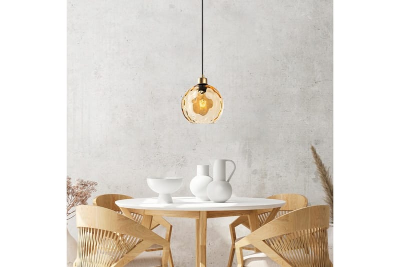 Kattovalaisin Mayur Keltainen / Kulta - Keltainen / Kulta - Valaistus - Sisävalaistus & lamput - Ikkunavalaisimet - Ikkunavalaisin riippuva