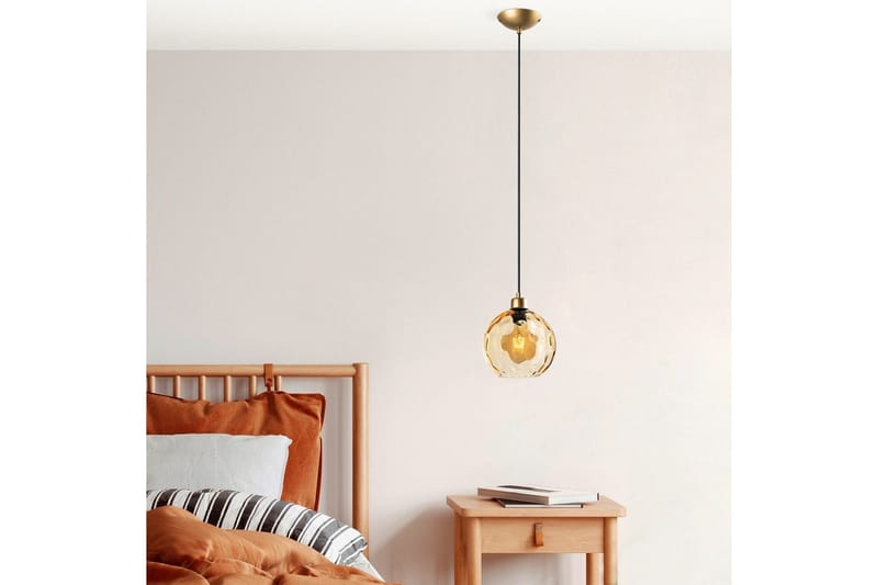 Kattovalaisin Mayur Keltainen / Kulta - Keltainen / Kulta - Valaistus - Sisävalaistus & lamput - Ikkunavalaisimet - Ikkunavalaisin riippuva