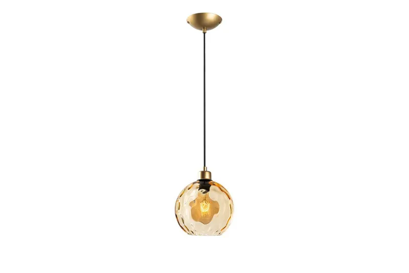 Kattovalaisin Mayur Keltainen / Kulta - Keltainen / Kulta - Valaistus - Sisävalaistus & lamput - Ikkunavalaisimet - Ikkunavalaisin riippuva