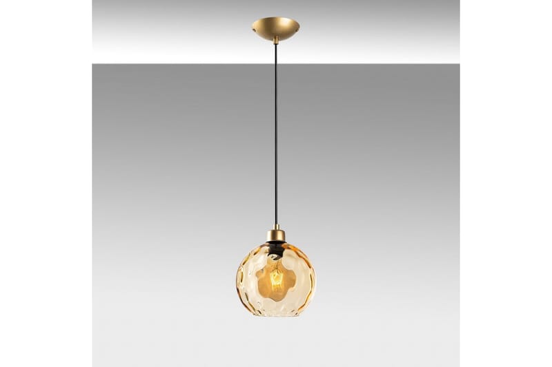 Kattovalaisin Mayur Keltainen / Kulta - Keltainen / Kulta - Valaistus - Sisävalaistus & lamput - Ikkunavalaisimet - Ikkunavalaisin riippuva