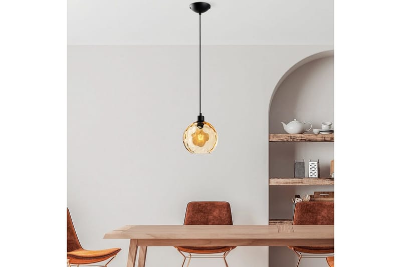 Kattovalaisin Mayur Keltainen / Musta - Keltainen / Musta - Valaistus - Sisävalaistus & lamput - Ikkunavalaisimet - Ikkunavalaisin riippuva