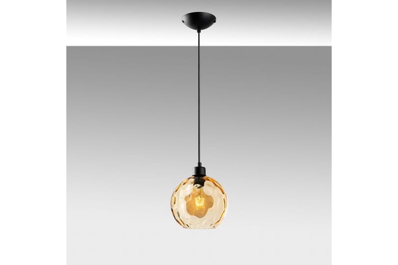 Kattovalaisin Mayur Keltainen / Musta - Keltainen / Musta - Valaistus - Sisävalaistus & lamput - Ikkunavalaisimet - Ikkunavalaisin riippuva