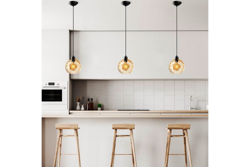 Kattovalaisin Mayur Keltainen / Musta - Keltainen / Musta - Valaistus - Sisävalaistus & lamput - Ikkunavalaisimet - Ikkunavalaisin riippuva