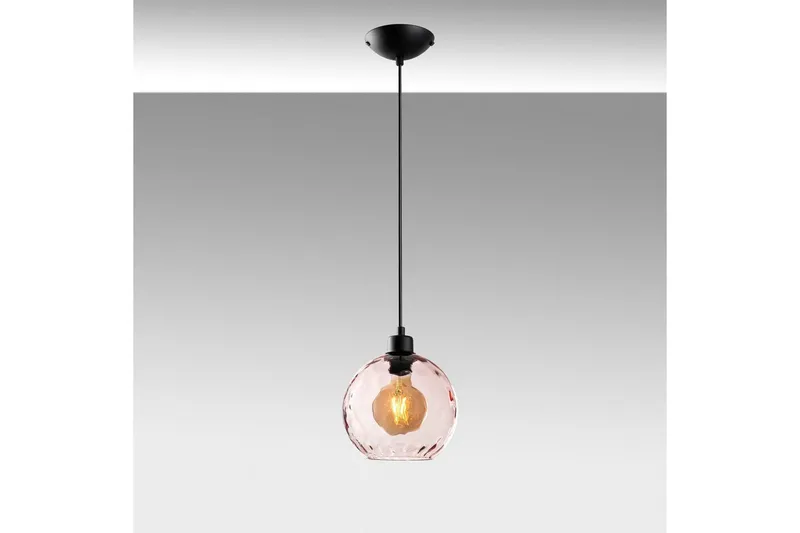 Kattovalaisin Mayur Vaaleanpunainen / Musta - Vaaleanpunainen / Musta - Valaistus - Sisävalaistus & lamput - Ikkunavalaisimet - Ikkunavalaisin riippuva