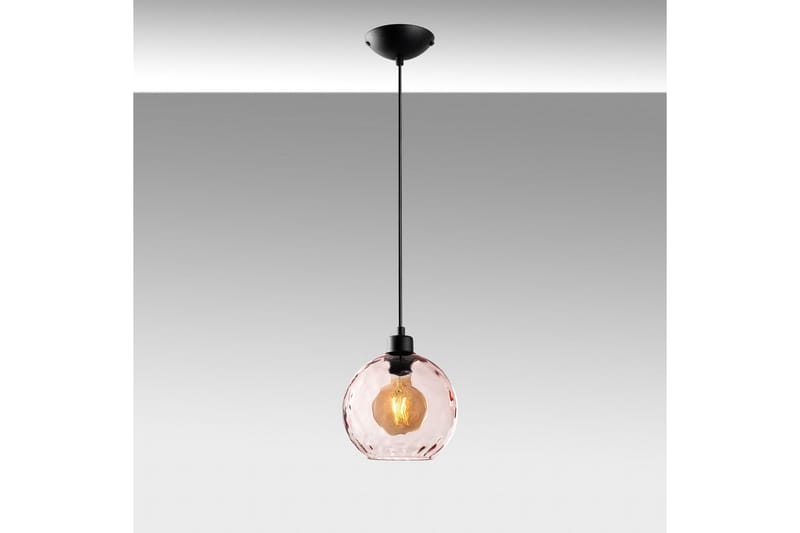 Kattovalaisin Mayur Vaaleanpunainen / Musta - Vaaleanpunainen / Musta - Valaistus - Sisävalaistus & lamput - Ikkunavalaisimet - Ikkunavalaisin riippuva