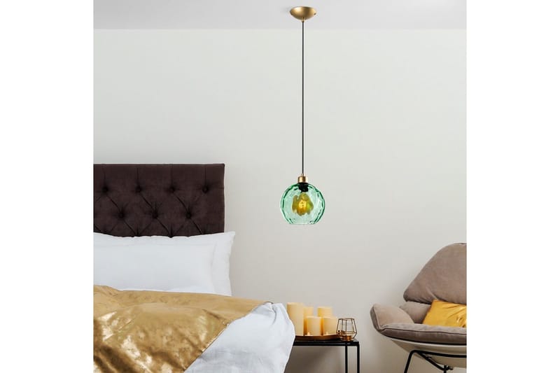 Kattovalaisin Mayur Vihreä / Kulta - Vihreä / Kulta - Valaistus - Sisävalaistus & lamput - Ikkunavalaisimet - Ikkunavalaisin riippuva