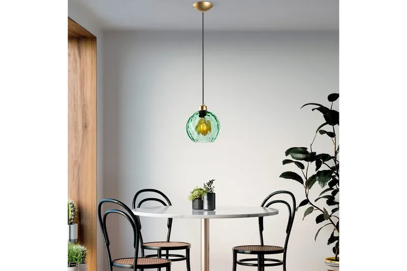 Kattovalaisin Mayur Vihreä / Kulta - Vihreä / Kulta - Valaistus - Sisävalaistus & lamput - Ikkunavalaisimet - Ikkunavalaisin riippuva