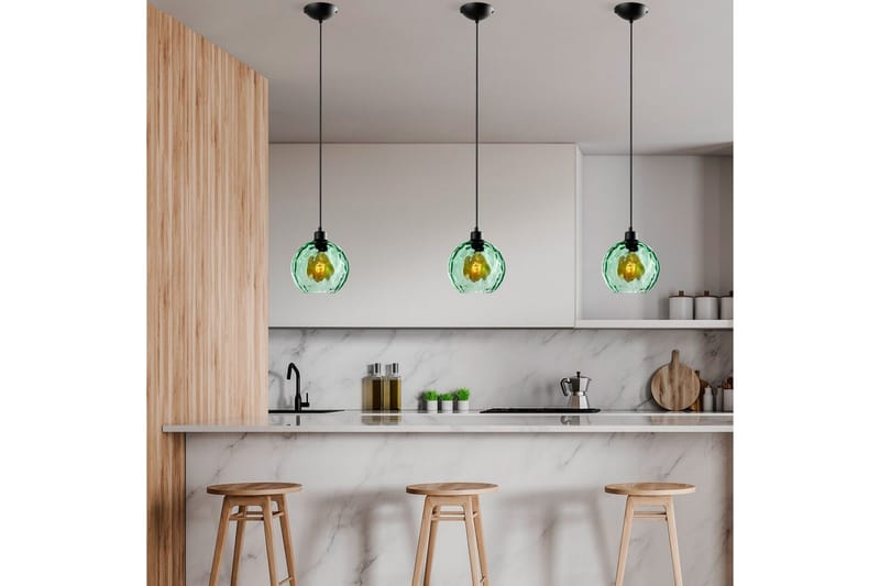 Kattovalaisin Mayur Vihreä / Musta - Vihreä / Musta - Valaistus - Sisävalaistus & lamput - Ikkunavalaisimet - Ikkunavalaisin riippuva