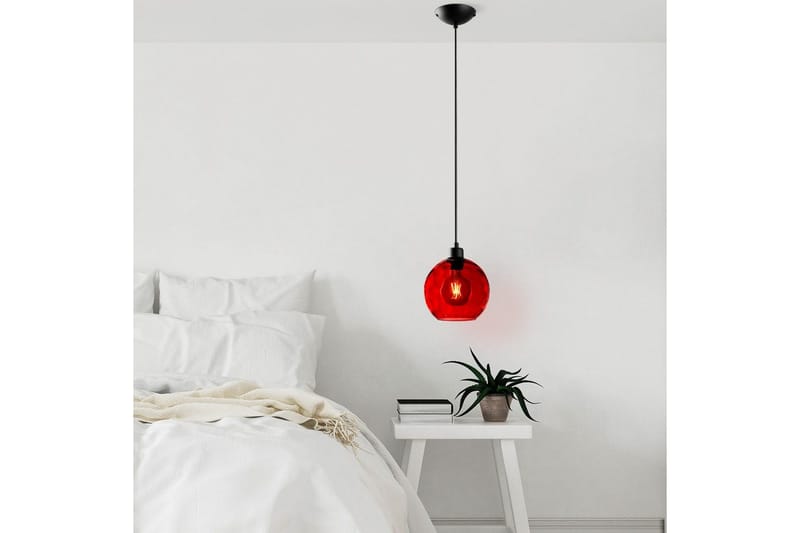 Kattovalaisin Mayur Punainen / Musta - Punainen / Musta - Valaistus - Sisävalaistus & lamput - Ikkunavalaisimet - Ikkunavalaisin riippuva