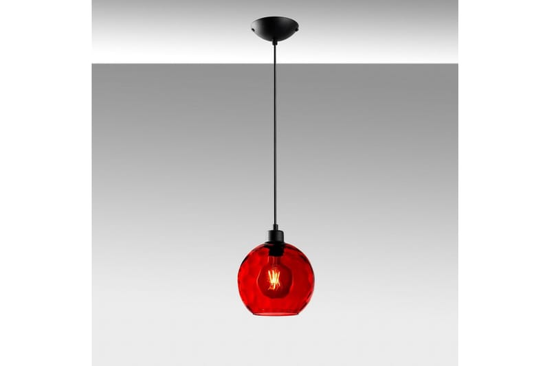 Kattovalaisin Mayur Punainen / Musta - Punainen / Musta - Valaistus - Sisävalaistus & lamput - Ikkunavalaisimet - Ikkunavalaisin riippuva