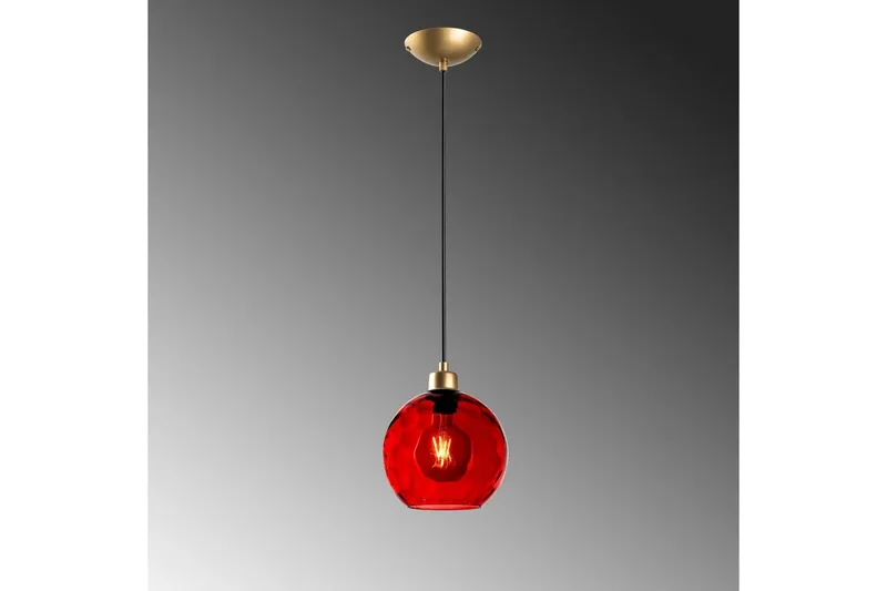 Kattovalaisin Mayur Punainen / Kulta - Punainen / Kulta - Valaistus - Sisävalaistus & lamput - Ikkunavalaisimet - Ikkunavalaisin riippuva