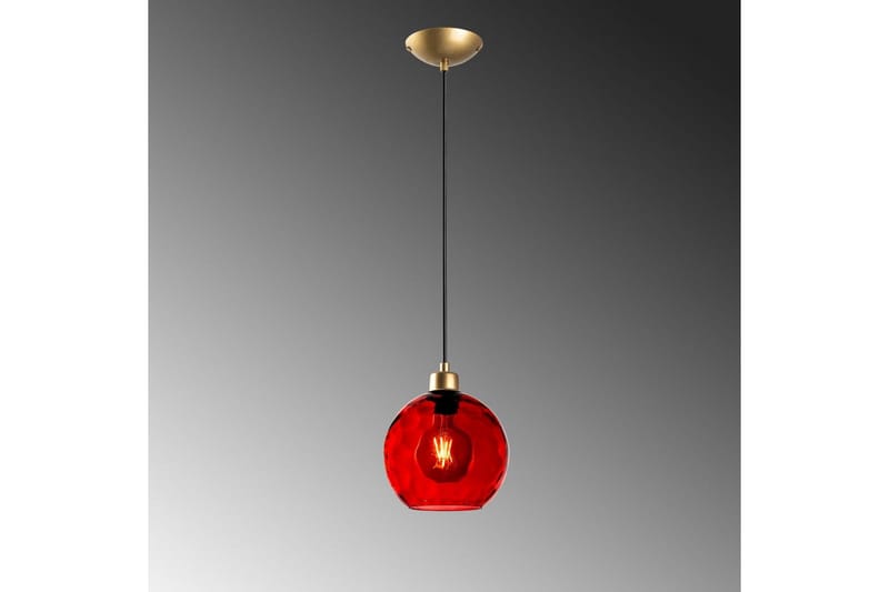 Kattovalaisin Mayur Punainen / Kulta - Punainen / Kulta - Valaistus - Sisävalaistus & lamput - Ikkunavalaisimet - Ikkunavalaisin riippuva