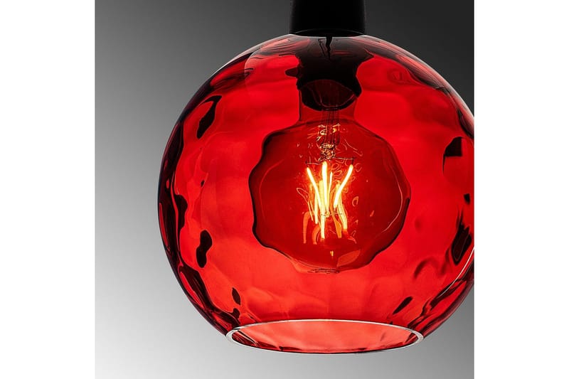 Kattovalaisin Mayur Punainen / Musta - Punainen / Musta - Valaistus - Sisävalaistus & lamput - Ikkunavalaisimet - Ikkunavalaisin riippuva