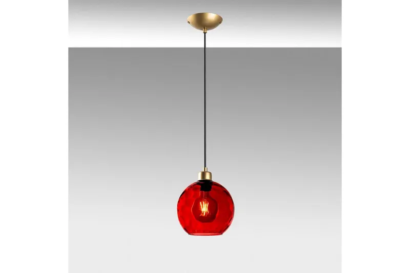 Kattovalaisin Mayur Punainen / Kulta - Punainen / Kulta - Valaistus - Sisävalaistus & lamput - Ikkunavalaisimet - Ikkunavalaisin riippuva