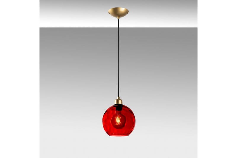 Kattovalaisin Mayur Punainen / Kulta - Punainen / Kulta - Valaistus - Sisävalaistus & lamput - Ikkunavalaisimet - Ikkunavalaisin riippuva