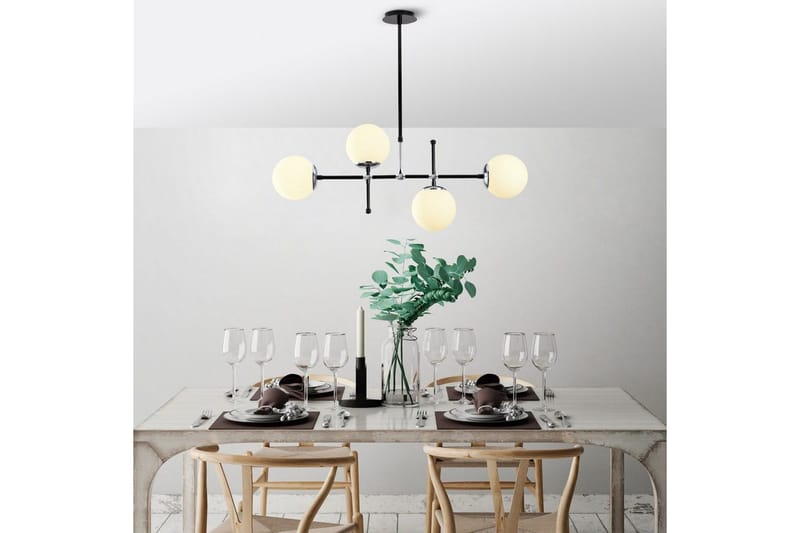 Kattovalaisin Narwani Ulamere Black / White - Musta/Valkoinen - Valaistus - Sisävalaistus & lamput - Ikkunavalaisimet - Ikkunavalaisin riippuva