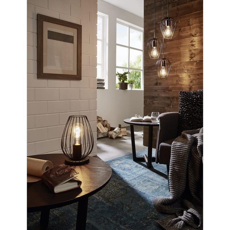 Kattovalaisin Newtown Pyöreä, 3 Valoa - 38 cm - Valaistus - Sisävalaistus & lamput - Ikkunavalaisimet - Ikkunavalaisin riippuva