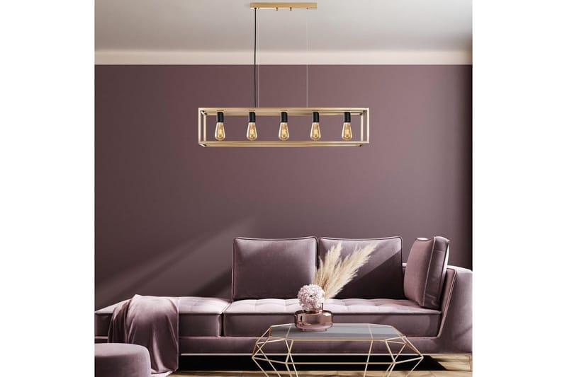 Kattovalaisin Orika horisontaalinen Kulta - Kulta - Valaistus - Sisävalaistus & lamput - Ikkunavalaisimet - Ikkunavalaisin riippuva