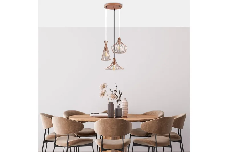 Kattovalaisin Ralden Kupari - Kulta - Valaistus - Sisävalaistus & lamput - Ikkunavalaisimet - Ikkunavalaisin riippuva