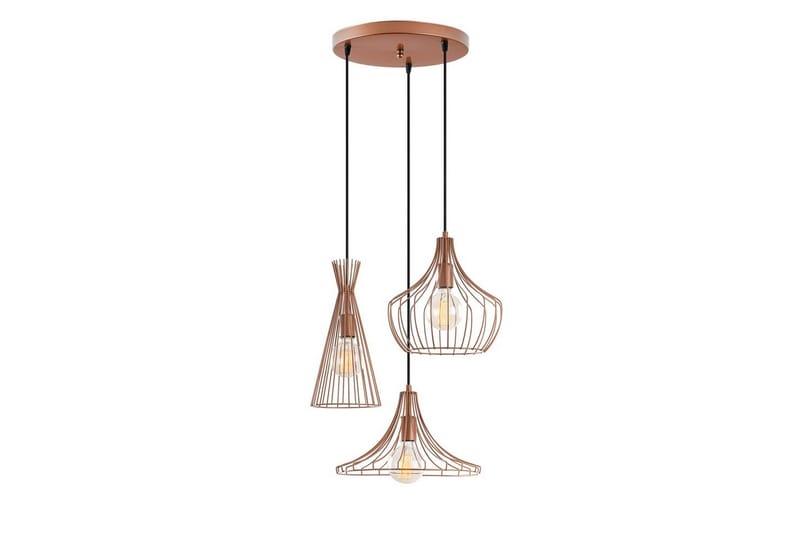 Kattovalaisin Ralden Kupari - Kulta - Valaistus - Sisävalaistus & lamput - Ikkunavalaisimet - Ikkunavalaisin riippuva