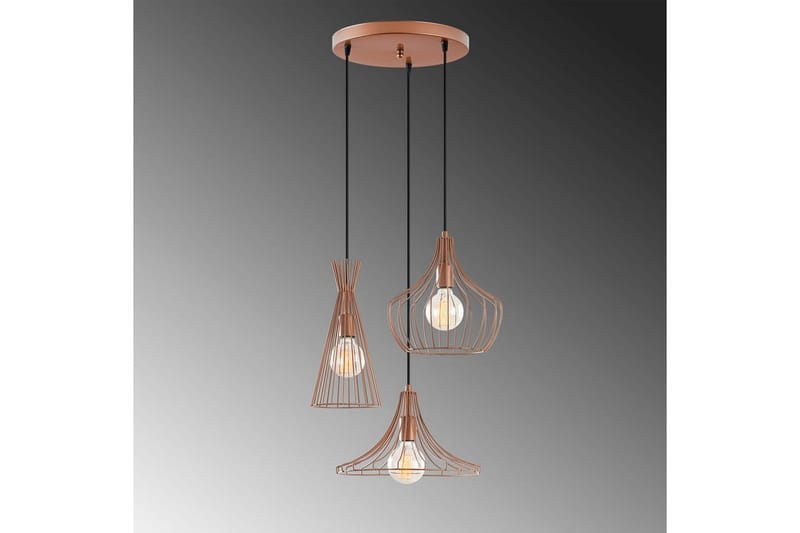 Kattovalaisin Ralden Kupari - Kulta - Valaistus - Sisävalaistus & lamput - Ikkunavalaisimet - Ikkunavalaisin riippuva