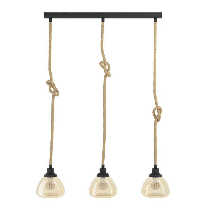 Kattovalaisin Rampside kolmella lampulla - 19,5 cm - Valaistus - Sisävalaistus & lamput - Ikkunavalaisimet - Ikkunavalaisin riippuva