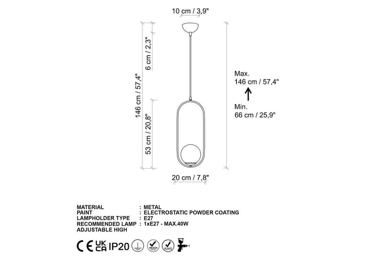 Kattovalaisin Ranpalt Kulta - Kulta - Valaistus - Sisävalaistus & lamput - Ikkunavalaisimet - Ikkunavalaisin riippuva