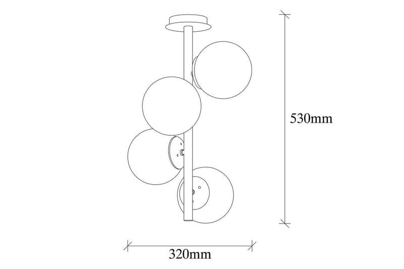 Kattovalaisin Rysta Musta - Musta - Valaistus - Sisävalaistus & lamput - Ikkunavalaisimet - Ikkunavalaisin riippuva