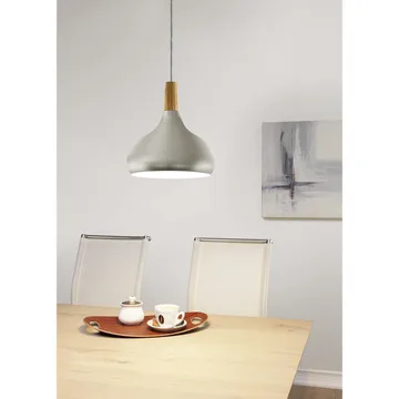 Kattovalaisin Sabinar - Harjattua hopeaa/ruskea, 280 mm - Valaistus - Sisävalaistus & lamput - Ikkunavalaisimet - Ikkunavalaisin riippuva