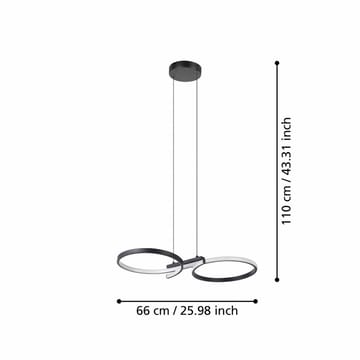 Kattovalaisin Serpins - 30 cm - Valaistus - Sisävalaistus & lamput - Ikkunavalaisimet - Ikkunavalaisin riippuva