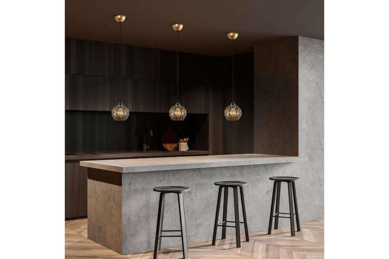 Kattovalaisin Silen Kulta Halkaisija: 17 cm - Halkaisija: 17 cm - Valaistus - Sisävalaistus & lamput - Ikkunavalaisimet - Ikkunavalaisin riippuva