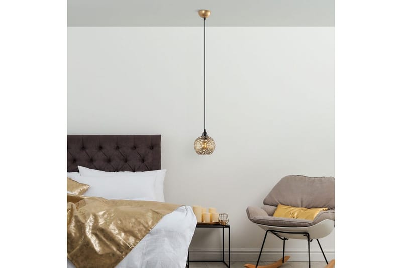 Kattovalaisin Silen Kulta Halkaisija: 17 cm - Halkaisija: 17 cm - Valaistus - Sisävalaistus & lamput - Ikkunavalaisimet - Ikkunavalaisin riippuva